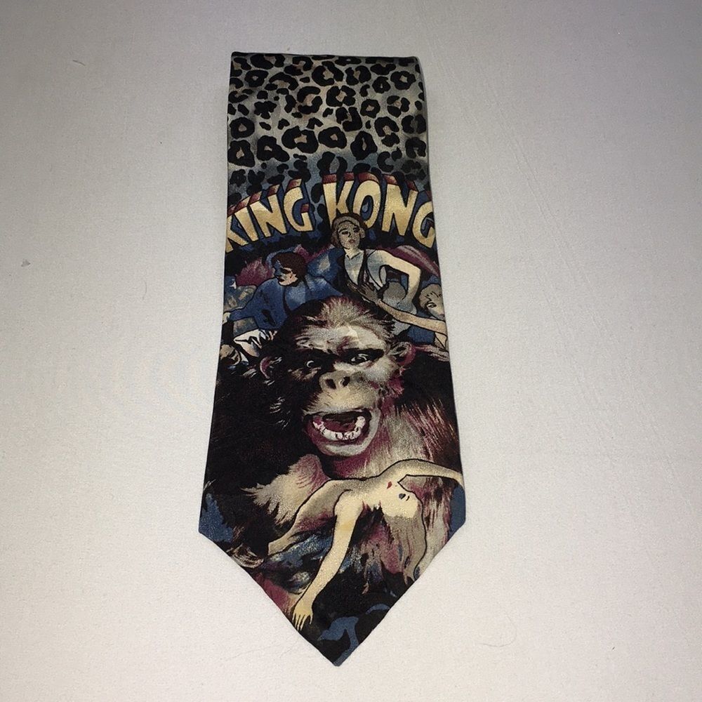 American Film Classics King Kong Tie 1992 Mens